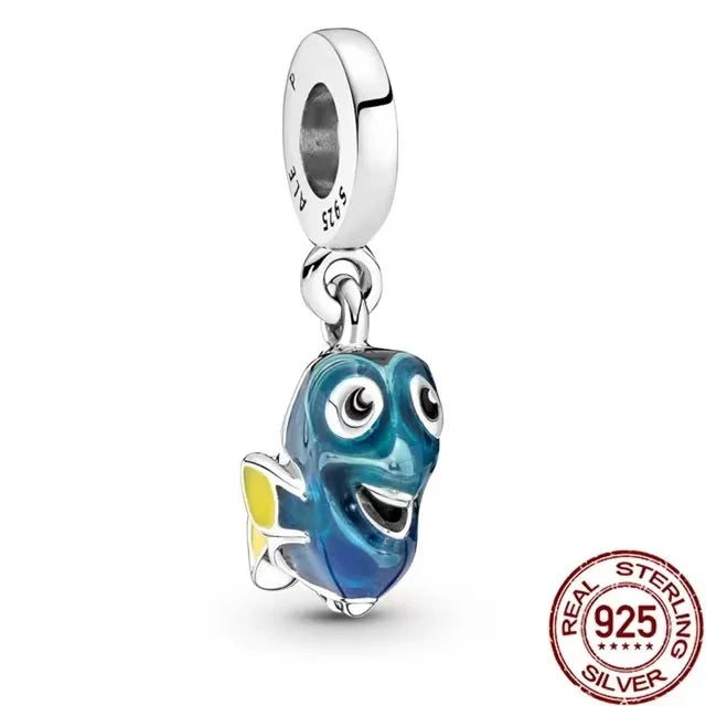 Hot selling 925 sterling silver Disney cartoon wizard charm bead pendant, suitable for original DIY bracelet, women's birthday
