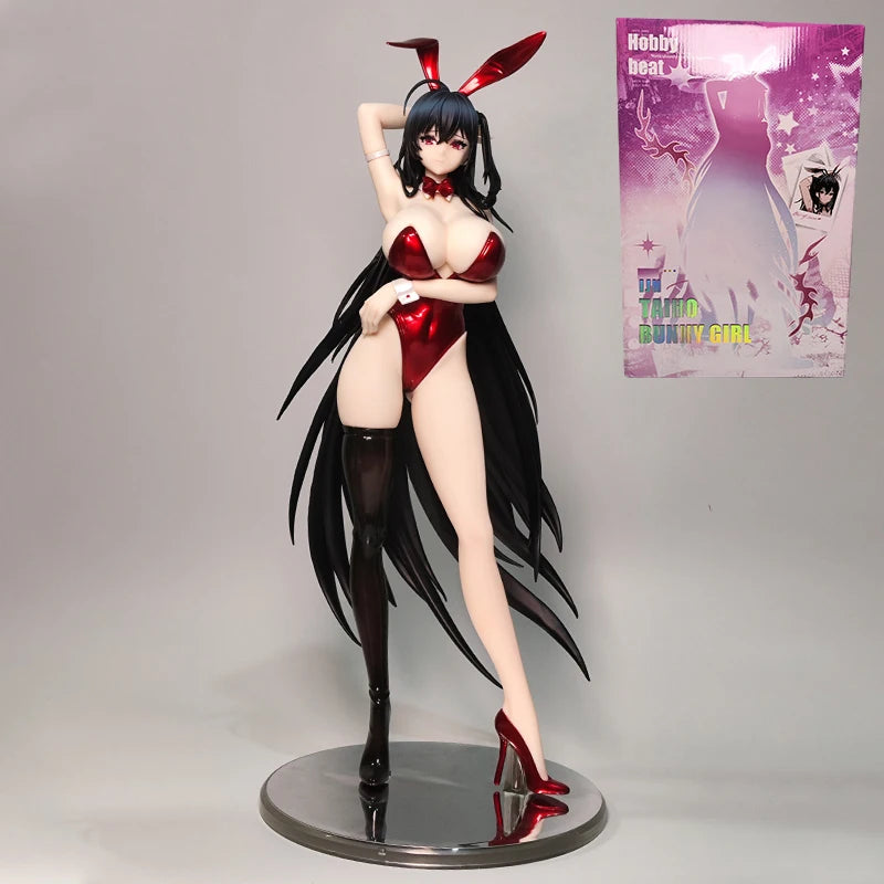 B-style Azur Lane New Jersey Bunny Girl Anime Figure St Louis Action Figure Owari/Formidable/Taihou Figurine Sexy Model Doll Toy