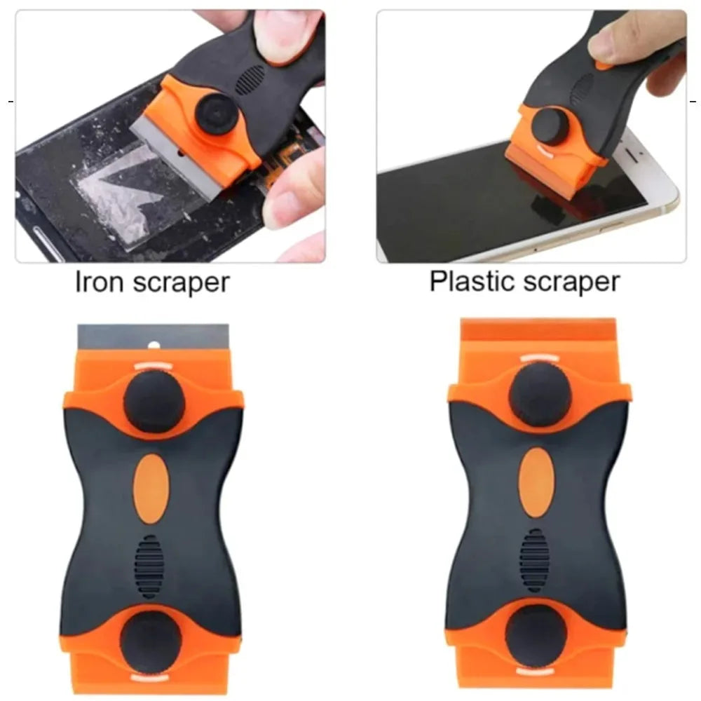 Clean Glass, Scraper Tool, Window Cleaning, Car Film Scraper, Scrape Off Glass Ceramic Glue, De-Icing, Kitchen, Household Use, W