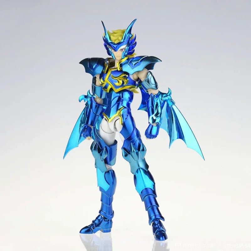 In Stock Ex Saint Seiya Xc Stars Saint Seiya Cloth Myth Ex Marina Scylla Io Pvc Metal Armor Cloth Action Figure Toys blue Silver