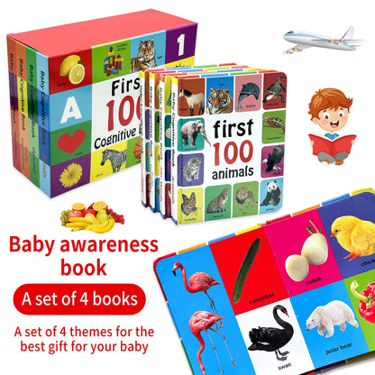 1-100 Fruits Vegetables Book Libros Manga Anime Coloring Books Preschool Learning Improves Children's Identification Skills Gift