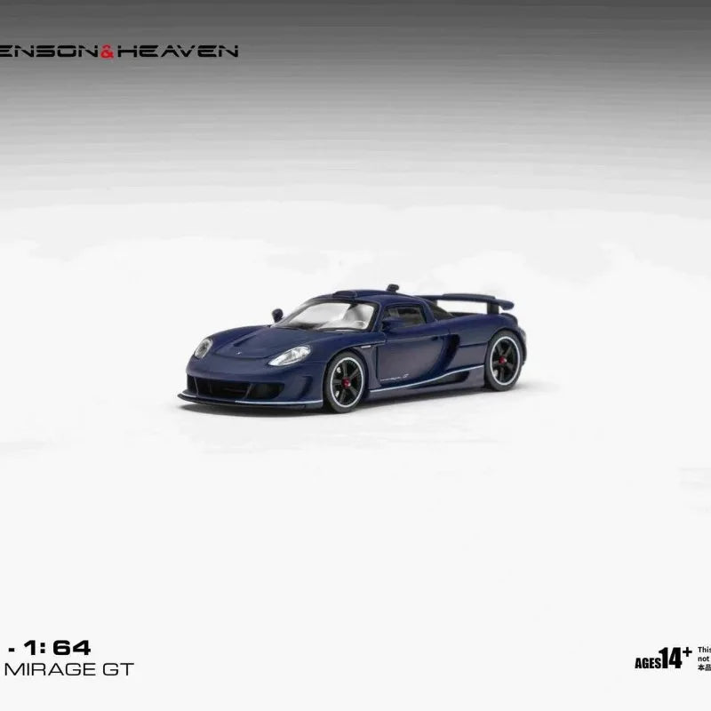 HH 1:64 Gemballa Mistrale Mirage GT Die Casting Alloy Simulation Car Model Desktop Ornament Collection Souvenir.