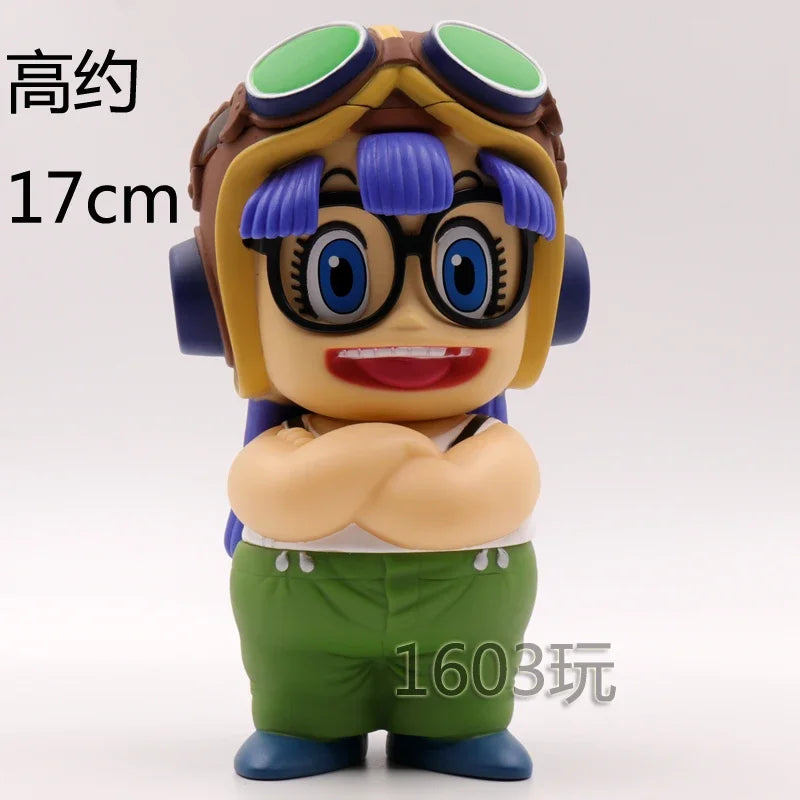 Dr. Slump Anime Figure Arale New Year Birthday Gift Toys Collectible Animation Cartoon Pvc Material Model Toys Decoration