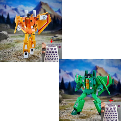 New JCS SS86 Starscream Action Figure KO Transformation Seekers G1 Skywarp Thundercracker Figures 18cm Collection Model Toys