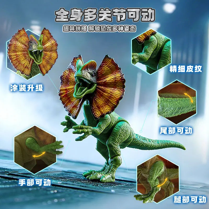 BLOKEES Jurassic World Jurassic Park Dinosaurs TERRAVENTURE Blind Box Toys Assembled Model Action Figure Collect Toys