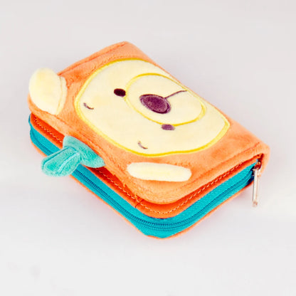 High Quality 3D Stereoscopic Furry Wallet Stylish Personalized Multifunctional Card Clip Wallet for Men And Women