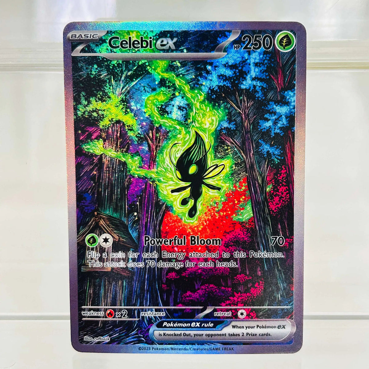 Dark Mewtwo ex English Version Collectible Grade DIY Foil Texture Nice Condition Premium Anime Collection Cards