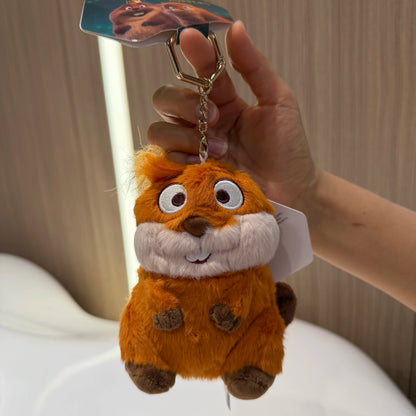 100% Genuine Disney 12cm Pixar Hoppers Mabel George King 25CM Plush Toy Hot Cartoon Surrounding Children's Gifts Stuffed Doll
