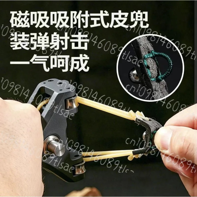 3D printing automatic continuous loading SLINGSHOT portable outdoor camping accessories