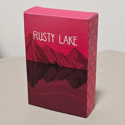 Rusty Lake Playing Cards - 54 Pcs Poker Cards Featuring Mr. Crow, Mr. Owl & Cube Escape Characters 9*6cm on Embossed Cardstock