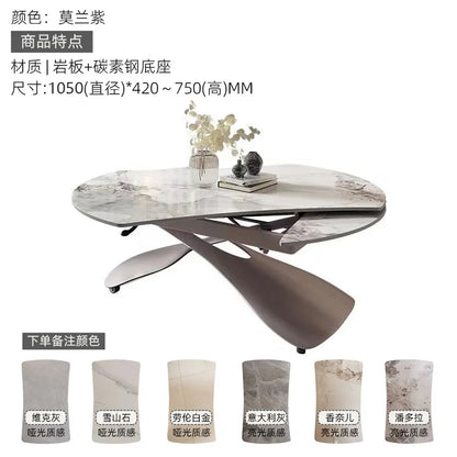 Nordic Modern Coffee Tables Premium Aesthetic Multifunction Convertible Coffee Tables Trendy Simple Table Basse Furniture Home
