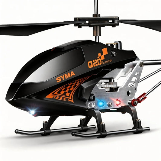 SYMA Q20 RC Helicopter for Kids 8-12 and Beginners, Remote Control Helicopter with Altitude Hold, 2 Speed Modes, Whole Alloy