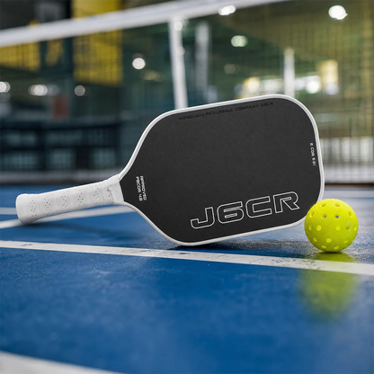 J6CR Pickleball Paddle CFC Carbon Fiber Foam Core Dynamic PowerFlex Rough Surface Power Rebound 5th Gen USAPA Approved