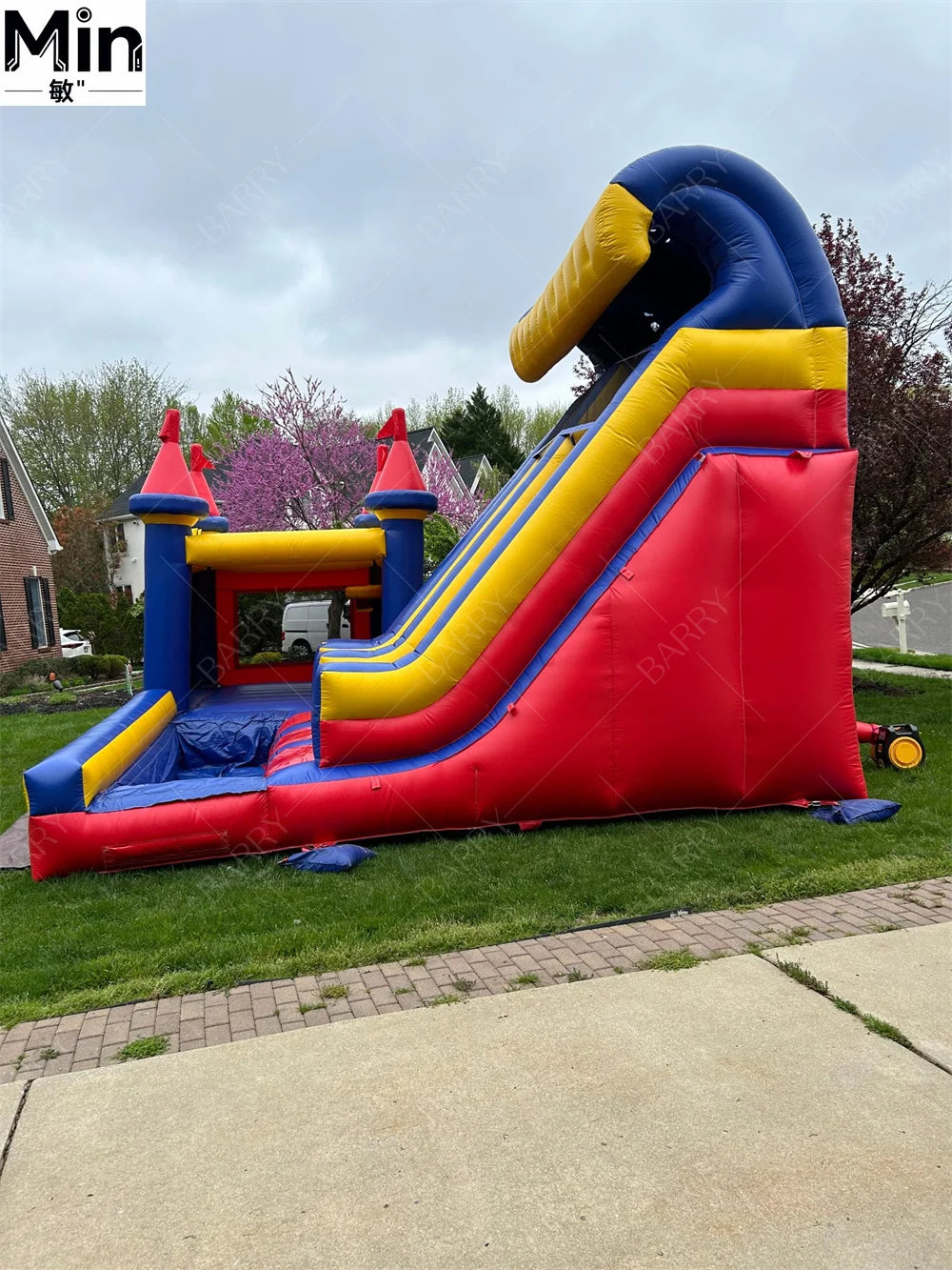 Hot Sale Small Inflatable Bounce Castle Kids Inflatable Jumping House Combo Bounce and Slide for Outdoor Party