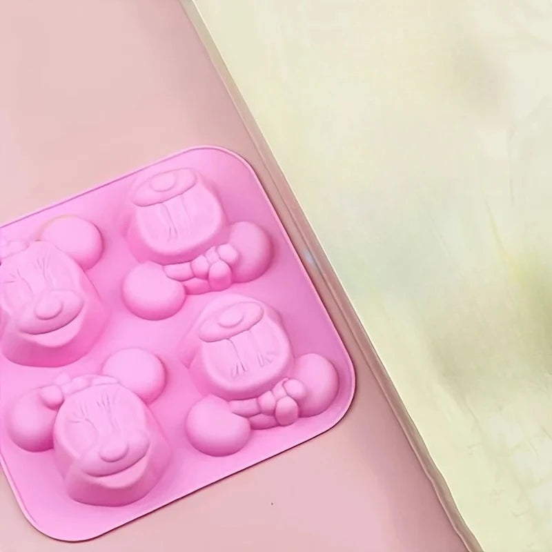Disney Mickey Minnie, Winnie the Pooh, chocolate, cookie cutters, silicone molds, household supplies, party supplies, soap molds