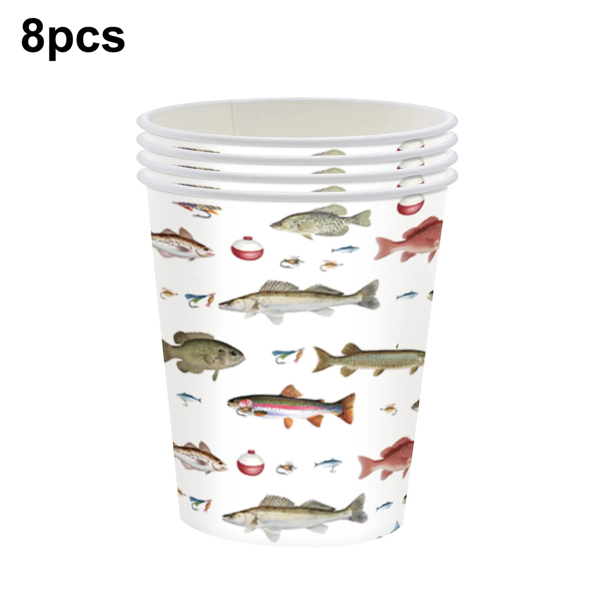 Fish Balloons Realistic Balloons Fishing Birthday Party Decor Cute Inflatable Fish Balloons for Fishing Theme Party Decorations
