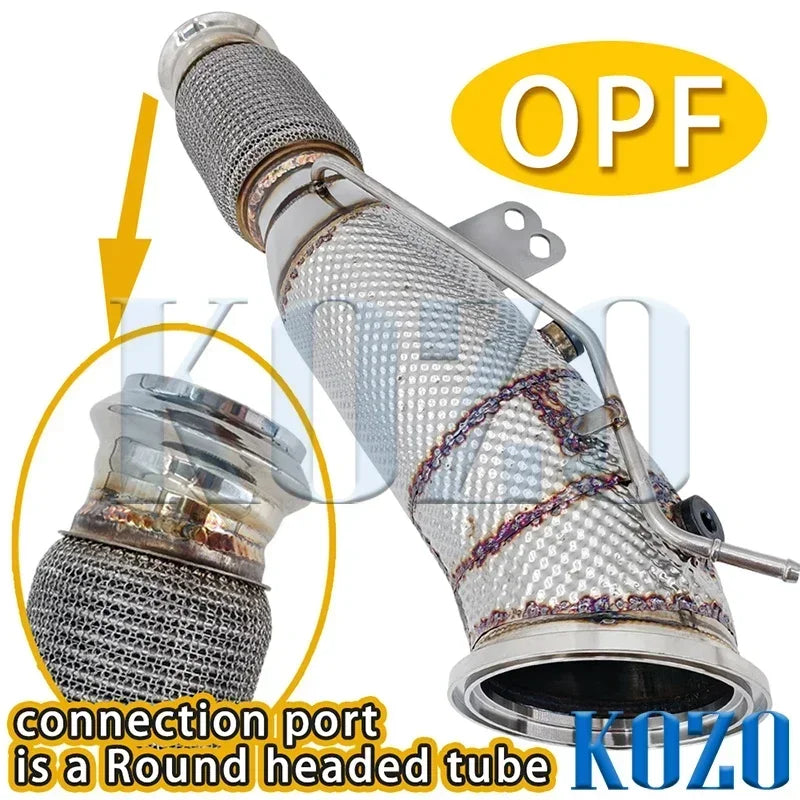 Turbo Downpipe Pipe for Toyota Supra A90 3.0T B58 Engine 2019+