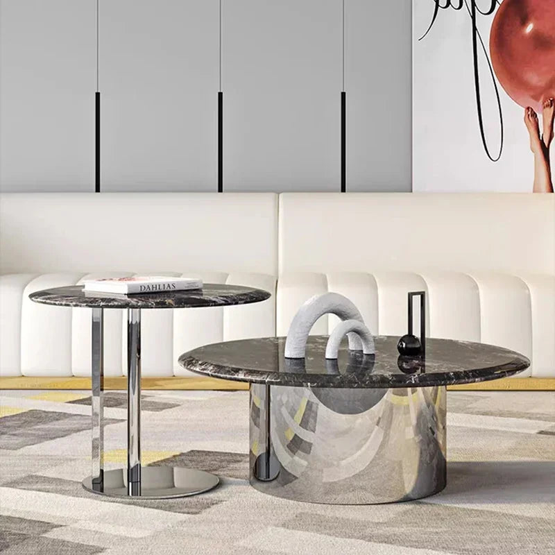 Italian Luxury Coffee Tables Modern Simple Villa Living Room Coffee Tables Originality Salon Home Furniture Couchtisch FYCT