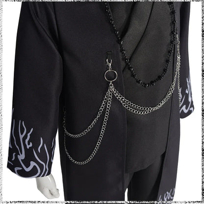 Cosplay Costumes for Kids Adults Boys Jinu Uniform Kimono Set Halloween Party Outfits