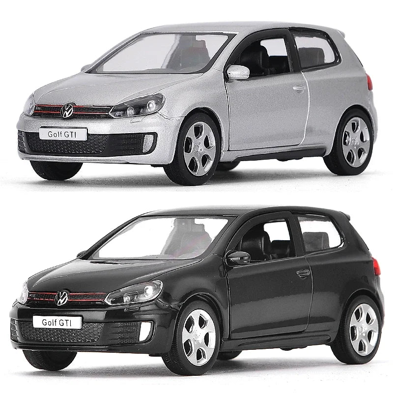 1:36 Volkswagens Golf 6 GTI Alloy Car Model Diecast Metal Toy Vehicles Car Model Simulation Doors Can Open Collection Kids