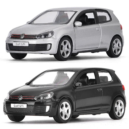 1:36 Volkswagens Golf 6 GTI Alloy Car Model Diecast Metal Toy Vehicles Car Model Simulation Doors Can Open Collection Kids