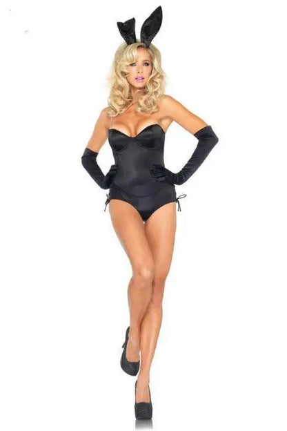 Sexy Cute Bunny Girl Rabbit ear Woman Set Good Quality Can Wear Out To Comic Show Kawaii Cosplay Bunny Costume plus size lingere