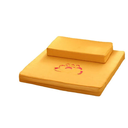 Thickened Linen Meditation Cushion Zafu Removable Washable Cover Home Yoga Buddhist Prayer Cloth Floor Sitting Mat