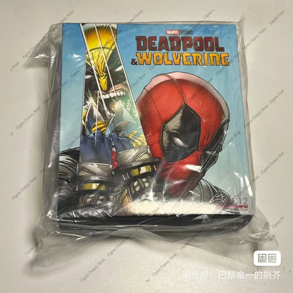 Brand new，MEZCO Ants - Limited Edition Golden Label MARVEL X-Men Wolverine  Deadpool Action Figure