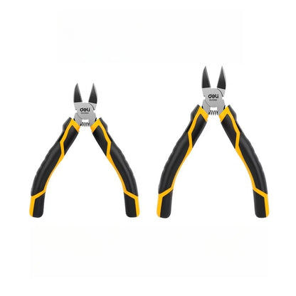 Deli Diagonal Pliers CR-V Plastic Pliers 5 / 6 inch Jewelry Wire and Cable Cutter Cutting Side Scissors Tools Electrical Tools