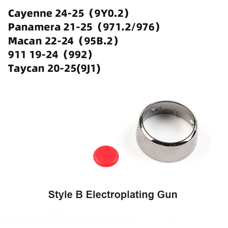 Automobile Steering Wheel SC Ejection  Knob Button For Porsche Cayenne Panamera 2017-2025 Macan 911 2017-2024 718 16-23 Taycan