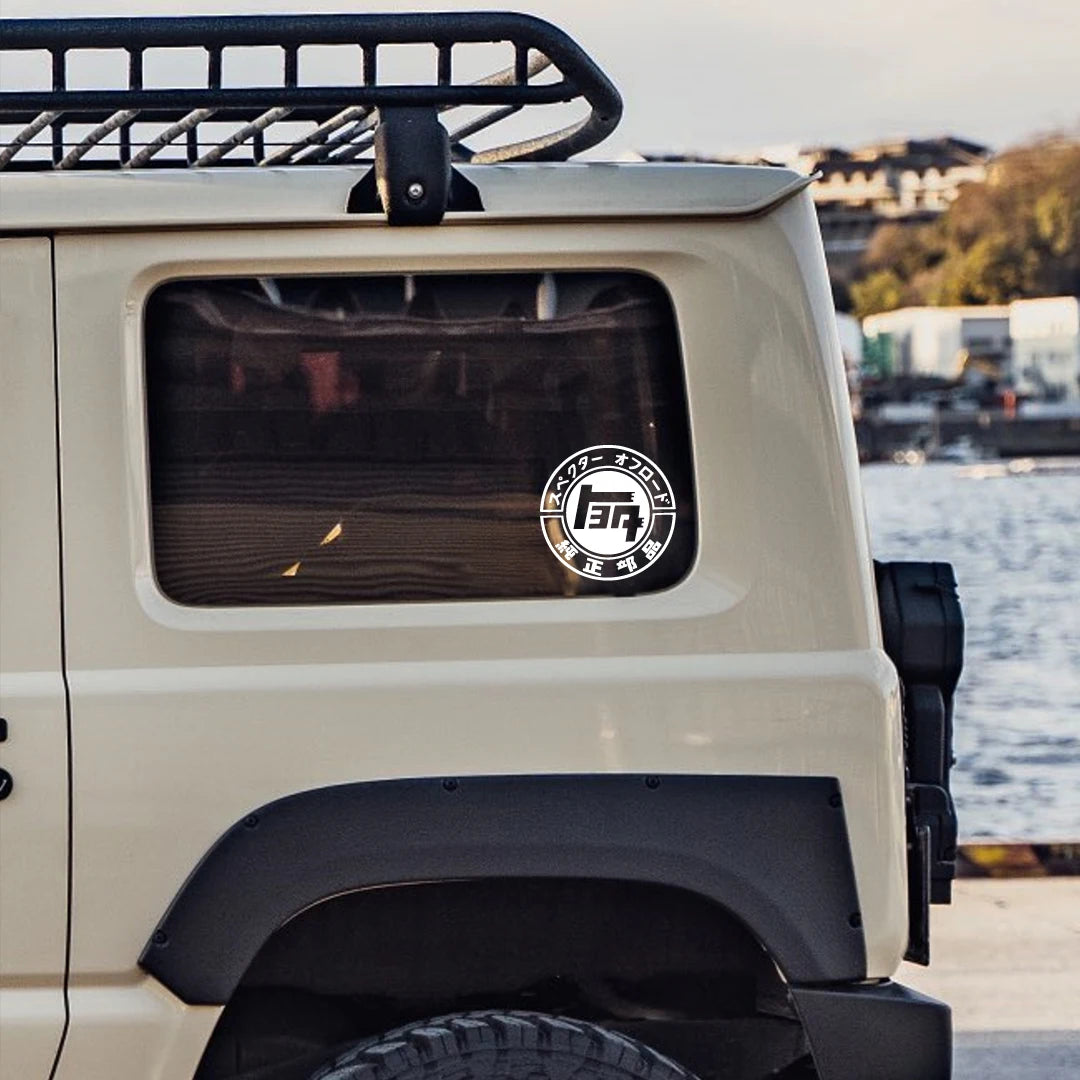 Vinyl TEQ Japanese JDM car sticker off-road racing decal reflective truck window bumper sticker waterproof won't fade