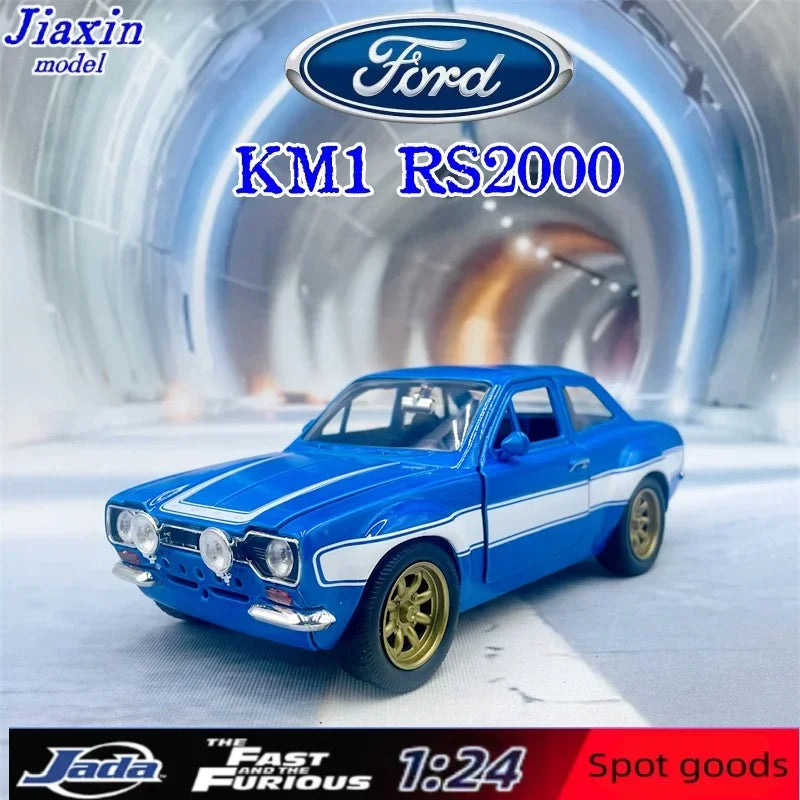 JADA 1:24 Fast & Furious Ford MK1 RS200 alloy model Collection Display Boy gift