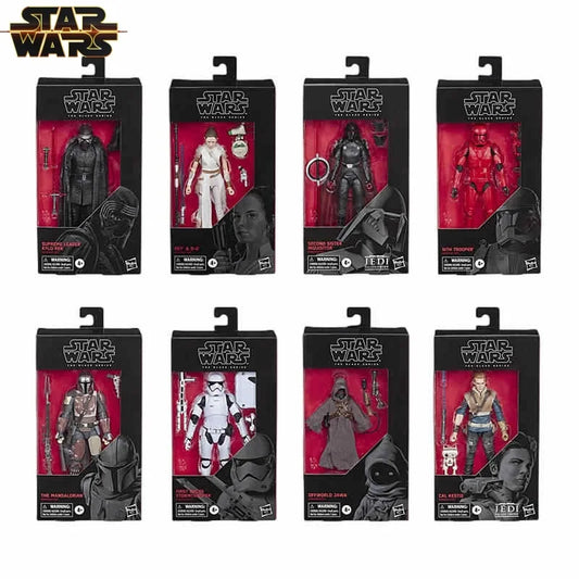 Original  Star Wars Series 6inch Mace Windu Darth Vader Mandaloria Collectible Action Figure Desktop Festival Birthday Toys Gift