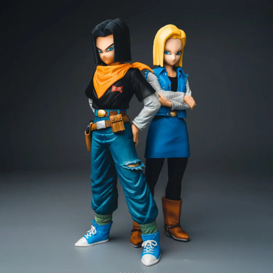 26CM Dragon Ball Z Android 18 Anime Figure Action Figures Pvc Model Statue Collection Decoration Toys Ornaments Christmas Gift