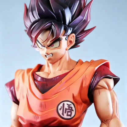 37cm/14.57in Anime Dragon Ball Z Figure Kaiouken Goku Action Figures Pvc Statue Desktop Ornamen Collection Model Toys Gifts