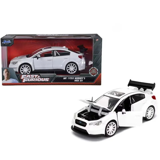 JADA 1:24 Scale Impreza WRX STI /GT-R R35 Alloy Simulated Car Model Classic Adult Souvenir Gift Static Display