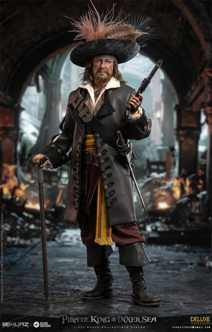 In Stock EKUAZ STUDIO Captain Barbossa EKS012 Pirates of The Caribbean Action Figure Anime Model Trendy Toy Doll Collectibles
