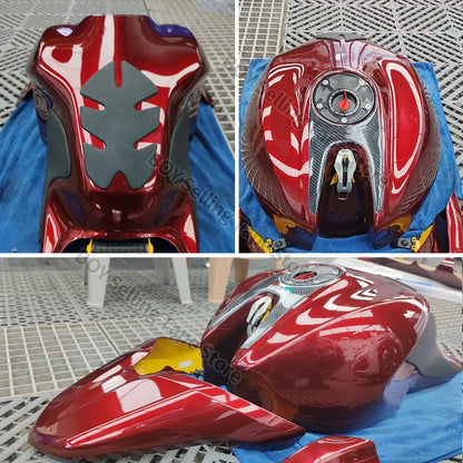 Motorcycle Wrap Car Vinyl Film High Glossy Liquid Metallic Dragon Blood Red PET Waterproof Car Wrapping Foil with Air Release