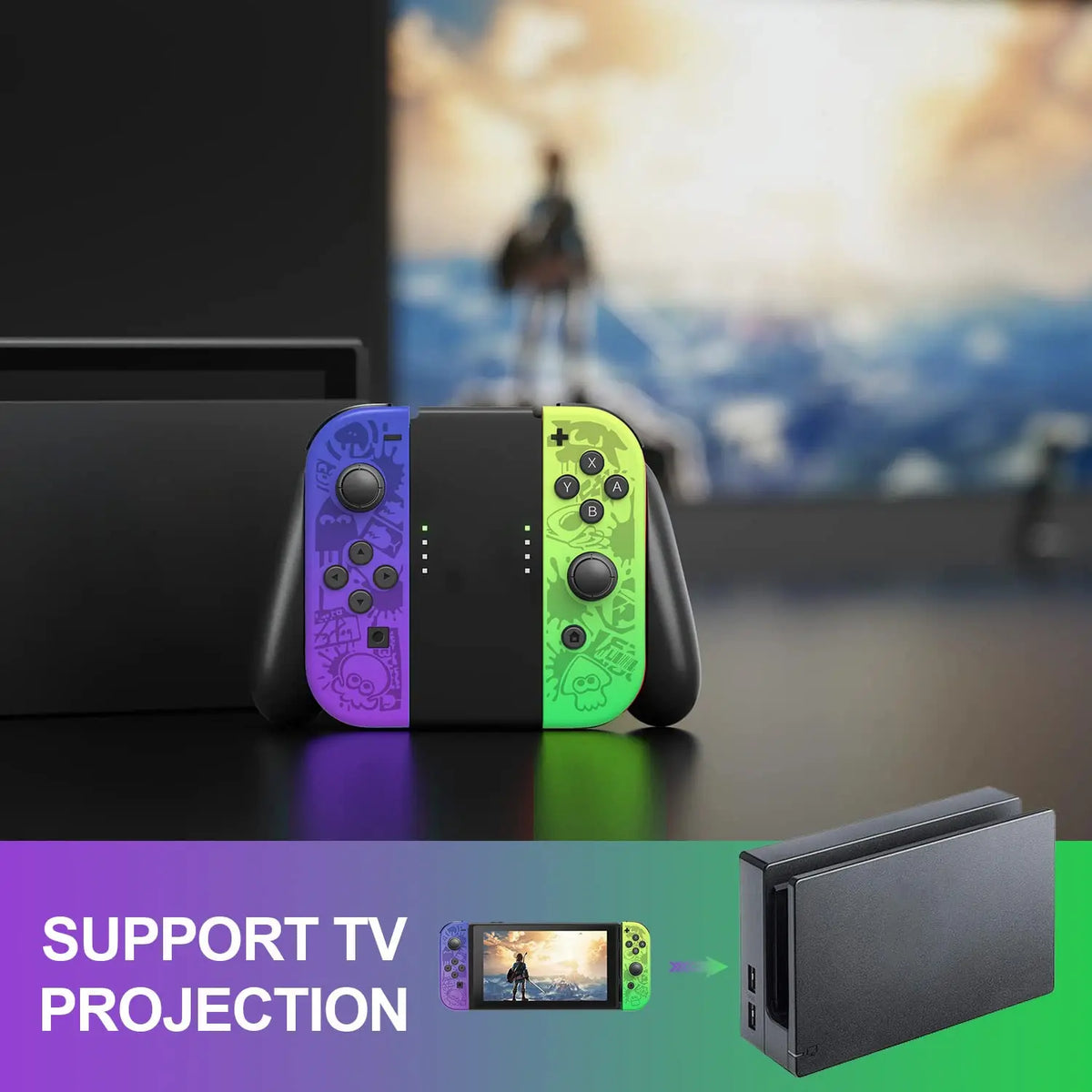 Multicolor Joycons Controller For Nintendo Switch/Lite/Oled Wireless Gamepad With Vibration Joypad Controller Video Game Console