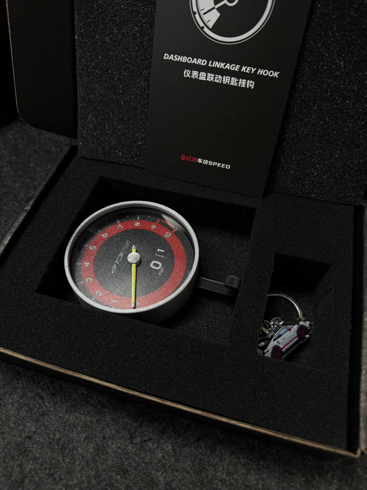 FOR Porsche 911 GT3 RS tachometer linked key hook