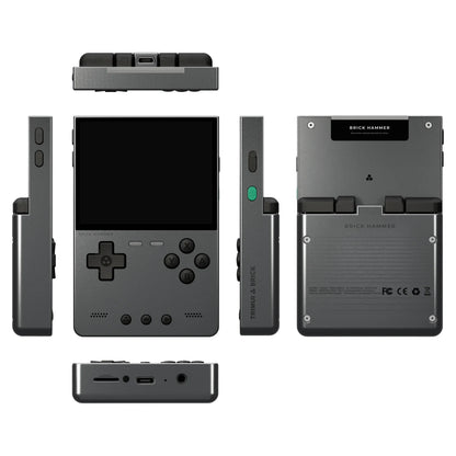Metal Body Trimui Brick Hammer Console - 3.2" Ultra-Clear IPS Screen 3000mAh Open Source Handheld Retro Game Machine best Gift