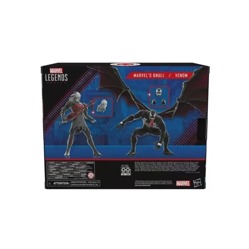 Original Hasbro Marvel Legends Series King in Black Knull & Venom-Wings Action Figures Toys Models Collection