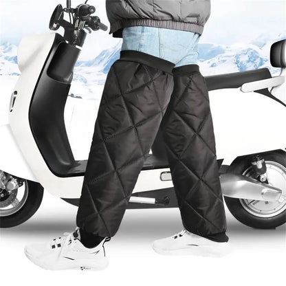 Warm Leg Sleeves Waterproof Motorcycle Knee Pads Zipper Leg Warmer Winter Thermal Knee Brace Motorcycle Leg Guards Knee Pads