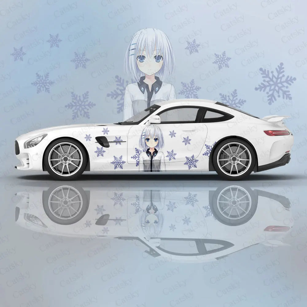 Tobiichi Origami Anime Girl Sexy Car Body Stickers Itasha Vinyl Car Side Decal Sticker Car Sticker Automotive Decor Film