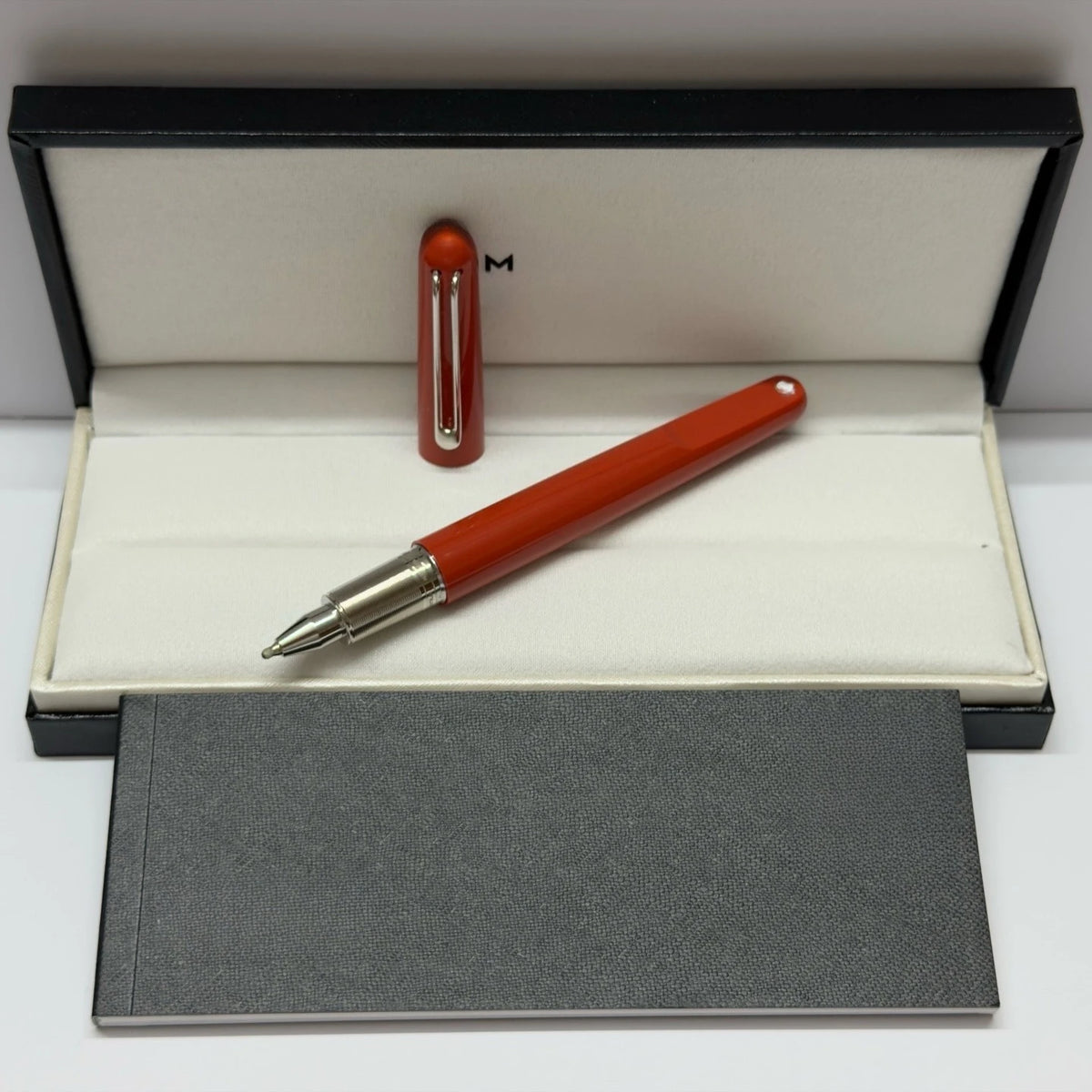2026 New Classic Business Metal Rollerball Pen, Matte & Gloss Solid Color Grid Texture Luxury Office Signature Writing Pen
