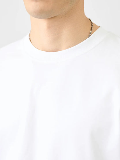 2026 Summer Pure Cotton Heavyweight American Style BC Short-Sleeve Car Modified T-Shirt, Loose-Fitting, Twisted-Neck, Versatile,