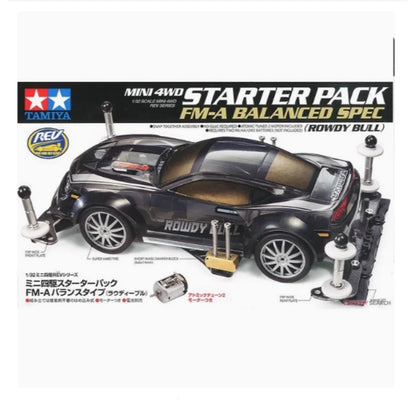 Tamiya Mini 4WD FMA Chassis Advanced Formula car set 4WD 18710