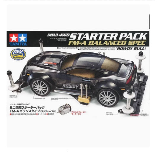 Tamiya Mini 4WD FMA Chassis Advanced Formula car set 4WD 18710
