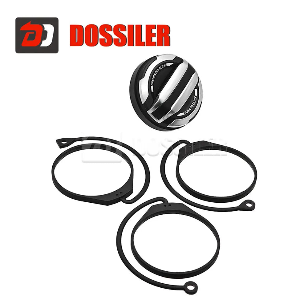 971044251 Dossiler For Porsche Macan Cayenne Panamera 911 718 ABS Fuel Tank Cap Filler Cover 971044261 Auto External Accessories