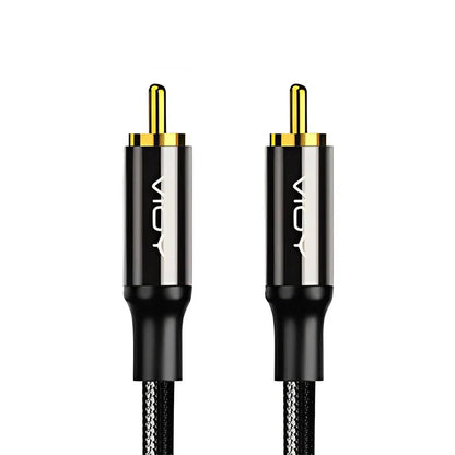 Subwoofer Cables Digital Coaxial Audio Cable HiFi 5.1 SPDIF RCA Male To Male Stereo Audio Cord for Home Theater HD TV Amp